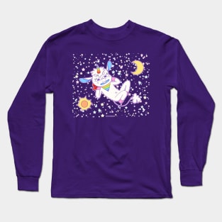 Space Gay🦄 (no bg) Long Sleeve T-Shirt